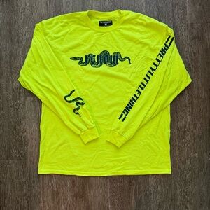 PrettyLittleThing Neon Green Long Sleeve Shirt